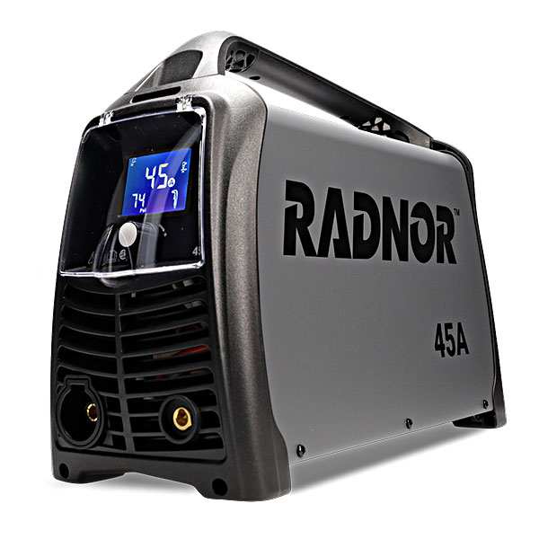 Right view of a RADNOR 45A Plasma Cutter on a white background.