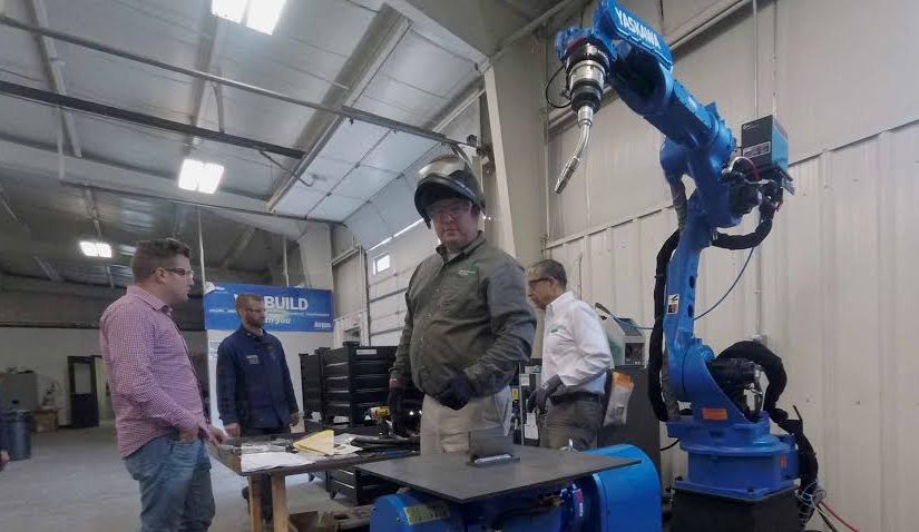 Video: Robotic Welding Arm Installation